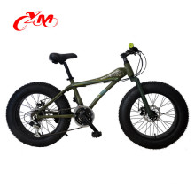 2017 neumático gordo de la venta caliente bicicleta de montaña barata / bicicleta gorda del neumático MTB bike / 24 pulgadas grasa de la bici de la velocidad 7